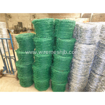 PVC Coated Barbed Wire Fence